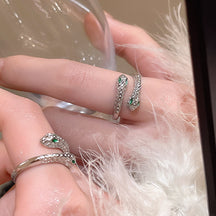 Korean Light Luxury High-end Zircon Pearl Ring Women's Retro Niche Design Bow Ring Ring Open Jewelry
