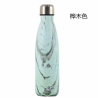 Source Factory Cross-border Exclusive Supply of Amazon 304 Stainless Steel Sports Kettle Gift Cup Coke Bottle Thermos Cup