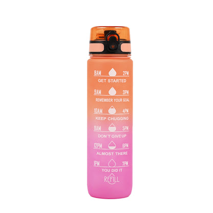 Gradual Change Large Capacity Direct Drinking Cup Summer Sports Kettle 32oz Bullet Cover Water Cup Amazon Cross-border Portable Space Cup