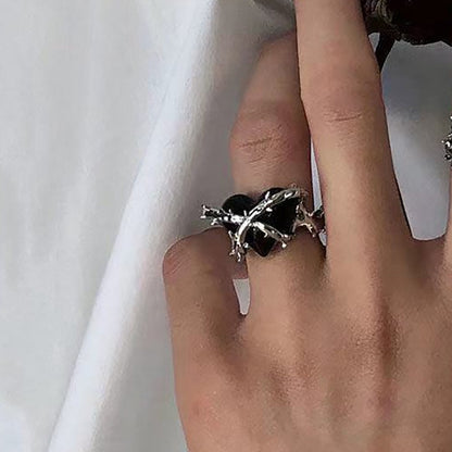 Hot-selling Micro-inlaid Zircon Wrapped Snake Ring Women's Niche Design Sense Fashion Personality Index Finger Ring