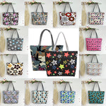 Manufacturer's New Printed Canvas Bag Wholesale Leisure Commuter Women's Fashion Portable Underarm Bag Cross-border Foreign Trade Women's Bag