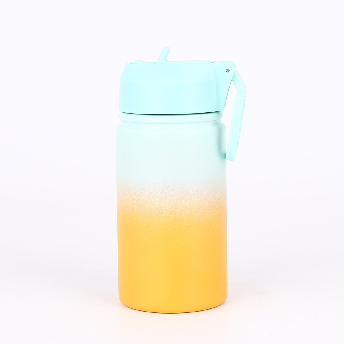 Stainless Steel Thermos Cup High Value Outdoor Sports Water Cup Gradual Change Color Car Space Pot Can Be Customized Logo