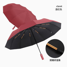UV vinyl sun umbrella sunscreen sunshade umbrella UV protection women's three folding advertising umbrella wholesale custom logo