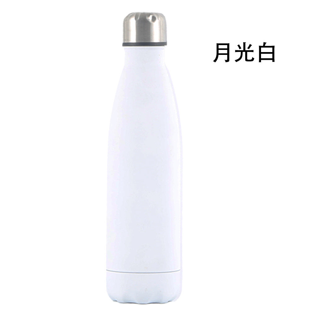 Source Factory Cross-border Exclusive Supply of Amazon 304 Stainless Steel Sports Kettle Gift Cup Coke Bottle Thermos Cup