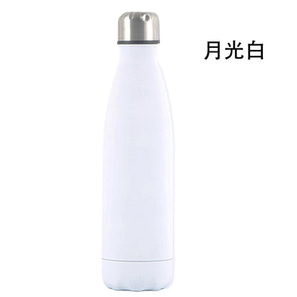 Source Factory Cross-border Exclusive Supply of Amazon 304 Stainless Steel Sports Kettle Gift Cup Coke Bottle Thermos Cup