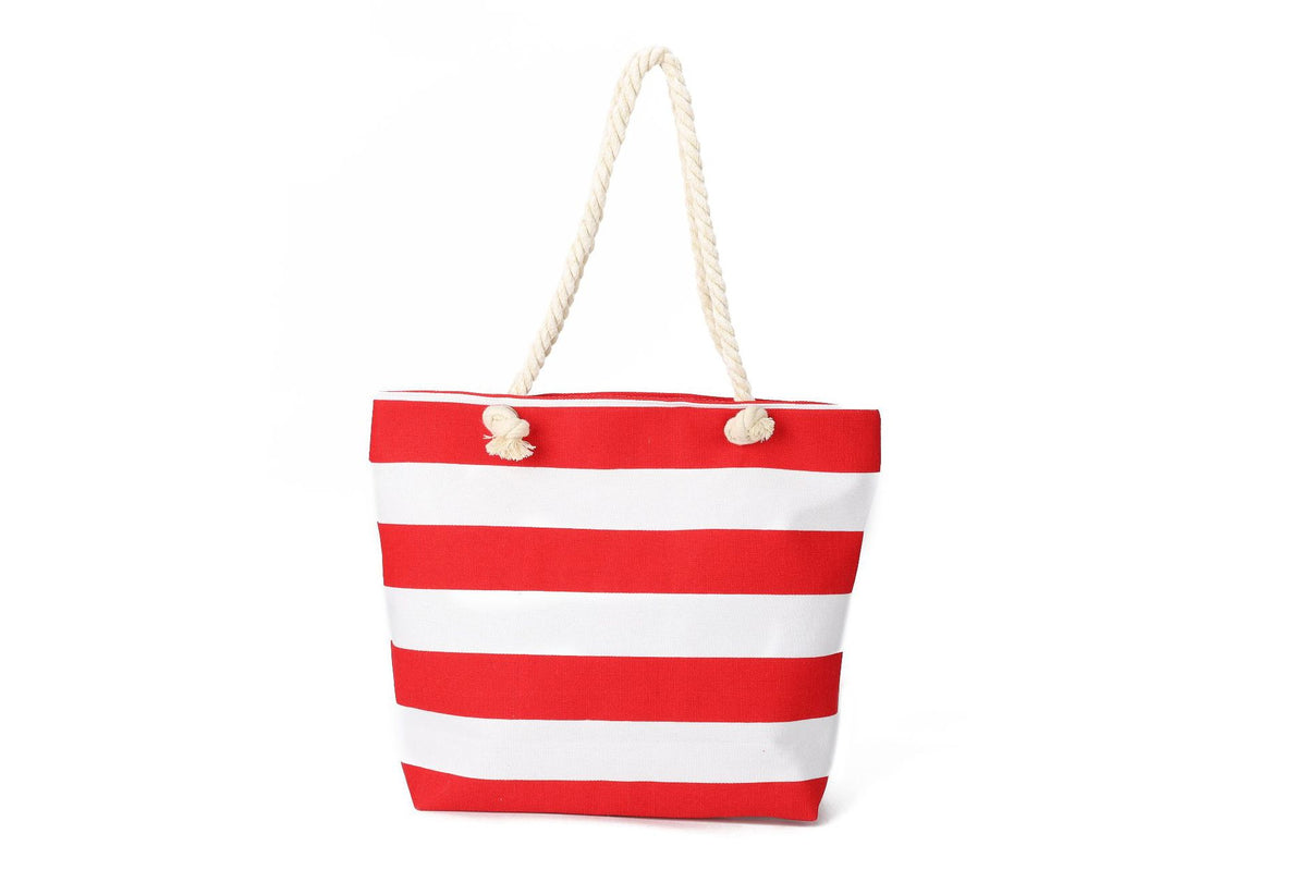 New Cross-border Beach Bag Striped, Foreign Trade Leisure Bag Amazon Armpit Bag Women's Shoulder Bag Women's Canvas Bag