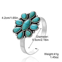 Special Foreign Trade Europe and The United States Popular Beaded Bracelet Women's Set Bohemian Ethnic Style Turquoise Bracelet