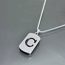 Hot-selling High-end Hollow Letter Titanium Steel Necklace Men's and Women's Clothing Stainless Steel Accessories Niche Jewelry Wholesale
