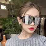 New Fashion Outdoor Riding Glasses Snow Sunglasses Bicycle Motorcycle Goggles Large Frame Thin Sunglasses
