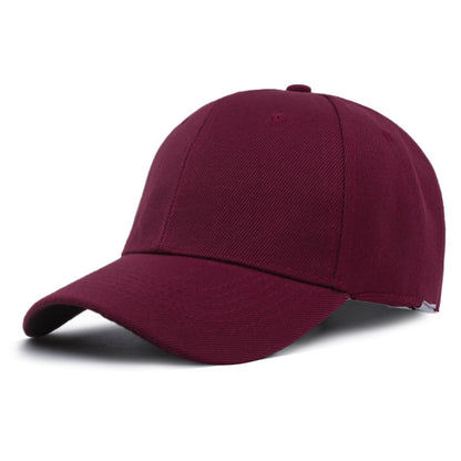 Customized Logo Hat Advertising Promotion Volunteer Cap Female Hair Blue Solid Color Light Board Baseball Cap Men's Wholesale