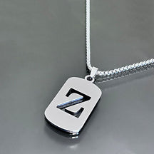 Hot-selling High-end Hollow Letter Titanium Steel Necklace Men's and Women's Clothing Stainless Steel Accessories Niche Jewelry Wholesale