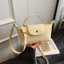 Popular Bag Women 2025 Spring and Summer New High-end Nylon Dumpling Bag Versatile Messenger Canvas Handbag