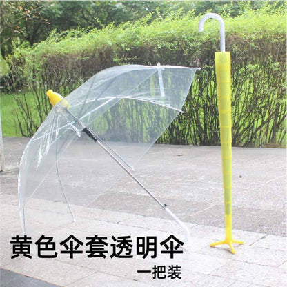 Transparent Umbrellas Wholesale Long-handled Umbrellas Internet Celebrities Automatic Umbrellas Advertising Umbrellas Can Be Ordered in Batches At Low Prices