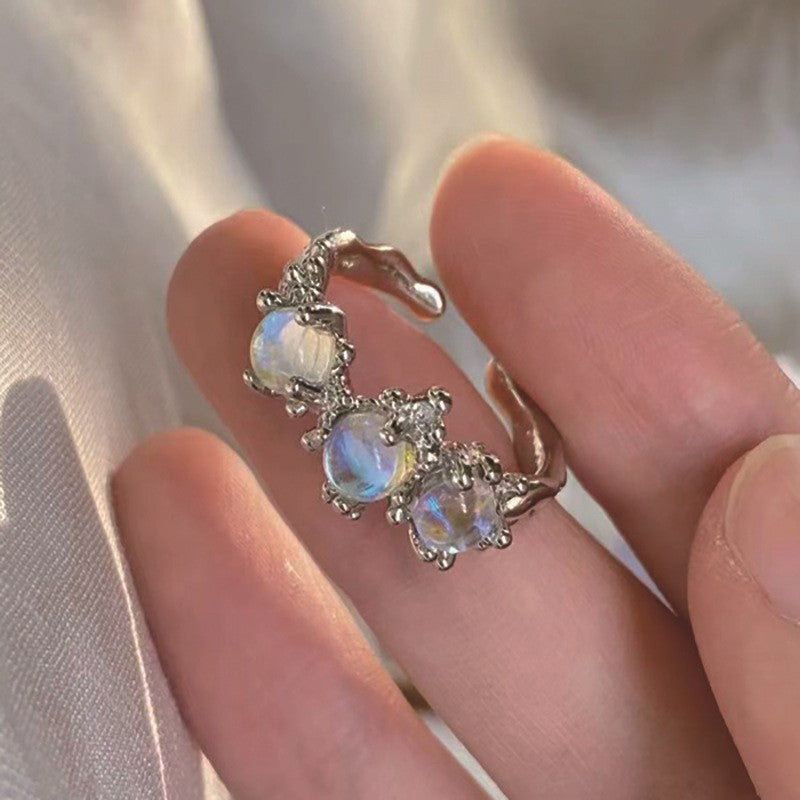 Hot-selling Micro-inlaid Zircon Wrapped Snake Ring Women's Niche Design Sense Fashion Personality Index Finger Ring