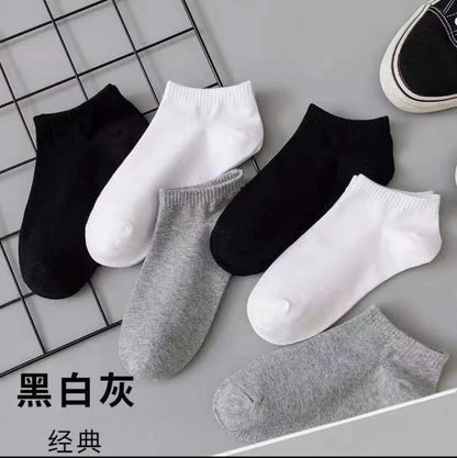 20/100 Pairs of Disposable Socks Men's Short Socks Summer Thin Breathable Men's Boat Socks Deodorant Unisex Medium Tube Socks