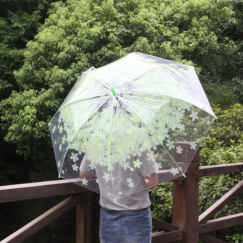 Transparent Umbrellas Wholesale Long-handled Umbrellas Internet Celebrities Automatic Umbrellas Advertising Umbrellas Can Be Ordered in Batches At Low Prices