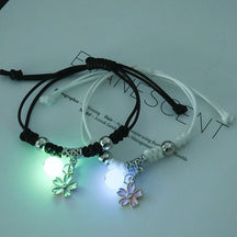 European and American Cross-border Popular Luminous Bracelet Female Student Two Girlfriends Friendship Korean Version Fashion Luminous Bracelet Couple