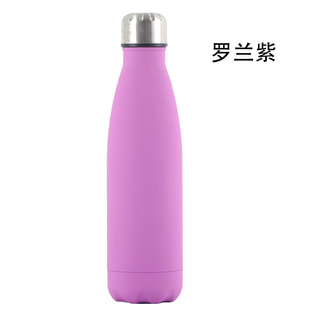 Source Factory Cross-border Exclusive Supply of Amazon 304 Stainless Steel Sports Kettle Gift Cup Coke Bottle Thermos Cup
