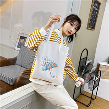 Canvas Bag Female Student Korean Version Large Capacity Simple Shoulder Bag Handbag To Picture Wholesale