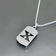 Hot-selling High-end Hollow Letter Titanium Steel Necklace Men's and Women's Clothing Stainless Steel Accessories Niche Jewelry Wholesale