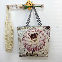 New Gold Silk Single-sided Cloth Bag Foreign Trade Fashion Shoulder Women's Bag Cute Shopping Bag Cross-border Supply Literary Canvas Bag