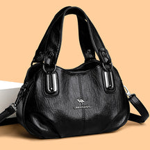 Hot-selling Handbag Large-capacity European and American Style Middle-aged Mother Bag Multi-compartment Shoulder Messenger Bag Cross-border Wholesale