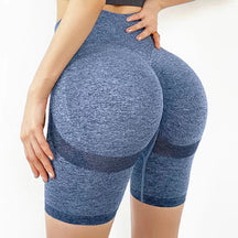 European and American Cross-border Fitness Five-point High Waist Hip Lift Sports Peach Internet Celebrity Tight Hip Quick-drying Sports Women's Yoga Pants