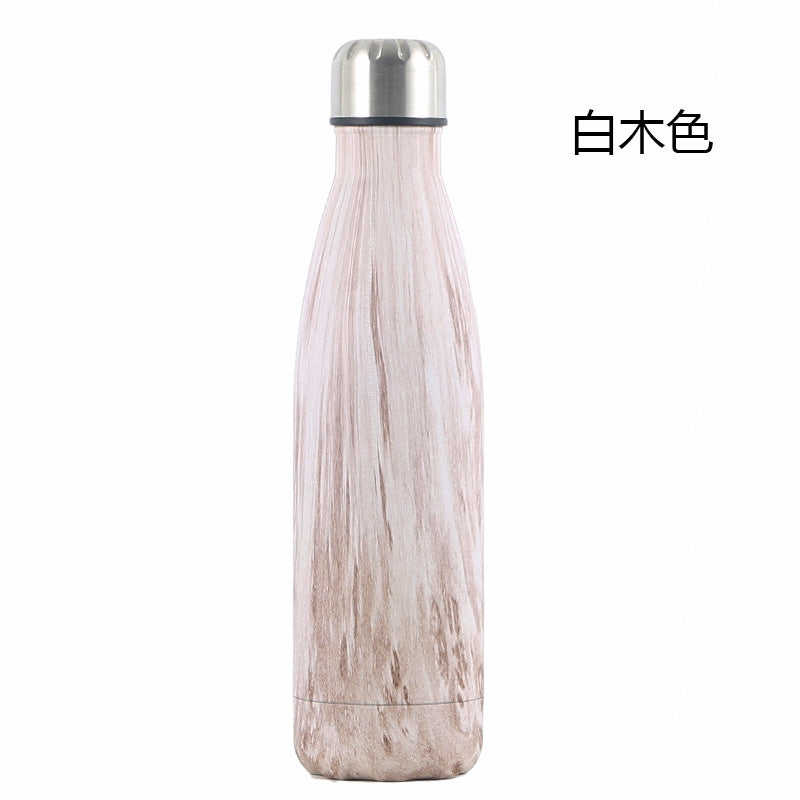 Source Factory Cross-border Exclusive Supply of Amazon 304 Stainless Steel Sports Kettle Gift Cup Coke Bottle Thermos Cup