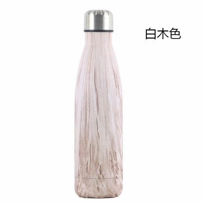 Source Factory Cross-border Exclusive Supply of Amazon 304 Stainless Steel Sports Kettle Gift Cup Coke Bottle Thermos Cup