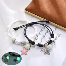 European and American Cross-border Popular Luminous Bracelet Female Student Two Girlfriends Friendship Korean Version Fashion Luminous Bracelet Couple