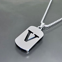 Hot-selling High-end Hollow Letter Titanium Steel Necklace Men's and Women's Clothing Stainless Steel Accessories Niche Jewelry Wholesale
