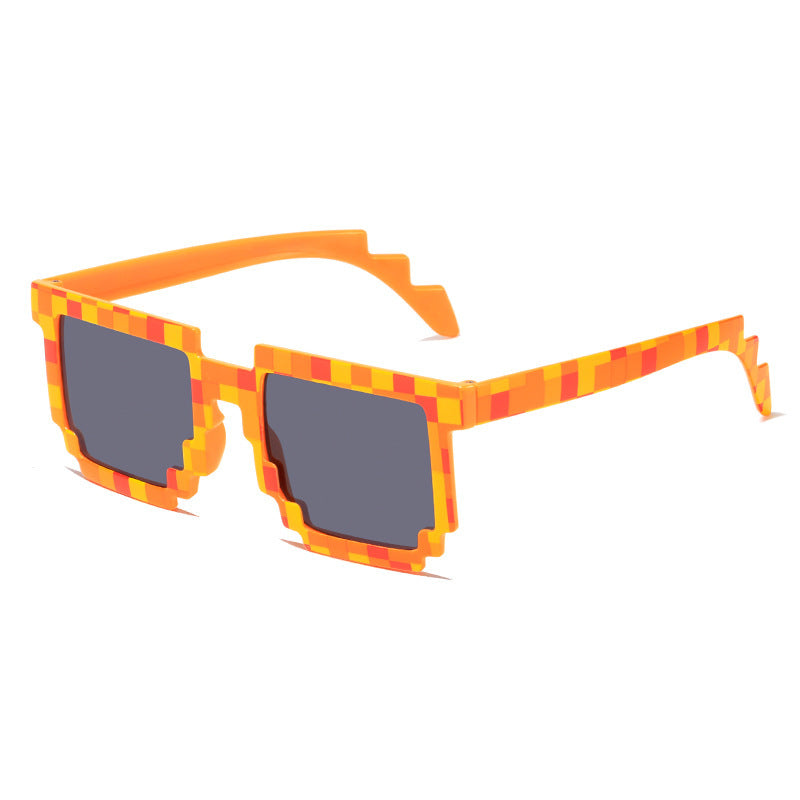 New Mosaic Glasses, Two-dimensional Sunglasses, My World Personalized Pixel Sunglasses Wholesale