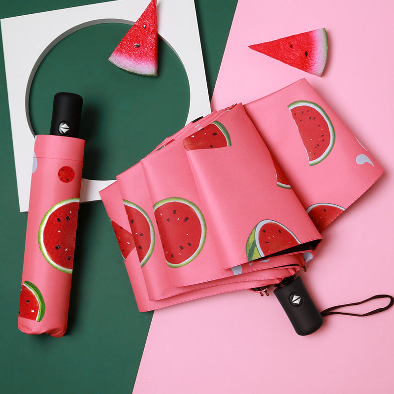 Umbrella Parasol Automatic Umbrella Sunscreen Umbrella Uv Rain Umbrella Wholesale Folding Umbrella Wholesale Can Be Customized Logo