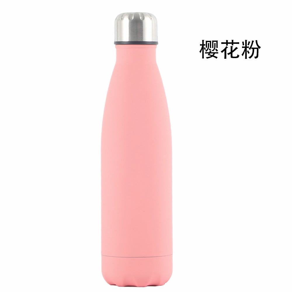Source Factory Cross-border Exclusive Supply of Amazon 304 Stainless Steel Sports Kettle Gift Cup Coke Bottle Thermos Cup
