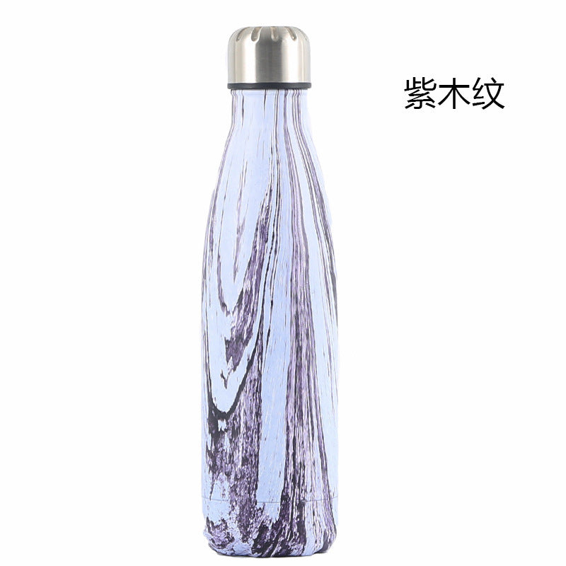 Source Factory Cross-border Exclusive Supply of Amazon 304 Stainless Steel Sports Kettle Gift Cup Coke Bottle Thermos Cup