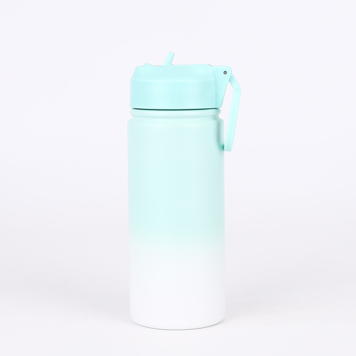 Stainless Steel Thermos Cup High Value Outdoor Sports Water Cup Gradual Change Color Car Space Pot Can Be Customized Logo