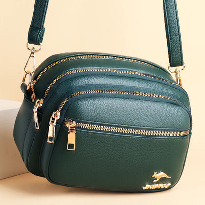 Foreign Trade Women's Bags New Multi-layer Versatile Single Shoulder Messenger Bags Women's Multi-pocket Mother Wallet Wholesale