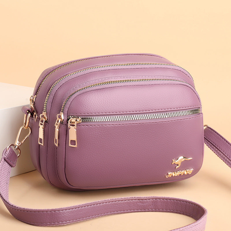 Foreign Trade Women's Bags New Multi-layer Versatile Single Shoulder Messenger Bags Women's Multi-pocket Mother Wallet Wholesale