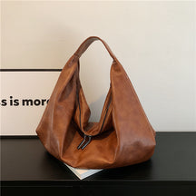 Foreign Trade Popular Women's Bags Fashion Leisure Single Armpit Bags Large Capacity European and American Trend Tote Bags Factory Direct Sales