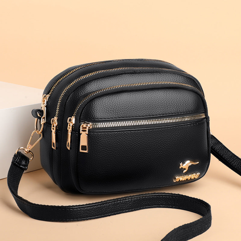 Foreign Trade Women's Bags New Multi-layer Versatile Single Shoulder Messenger Bags Women's Multi-pocket Mother Wallet Wholesale