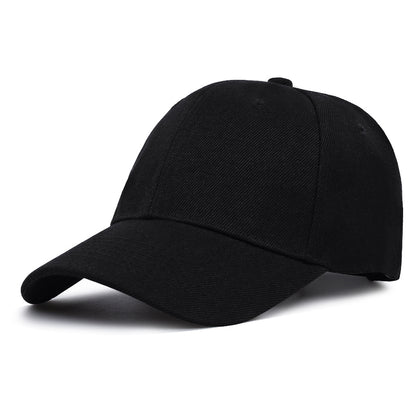 Customized Logo Hat Advertising Promotion Volunteer Cap Female Hair Blue Solid Color Light Board Baseball Cap Men's Wholesale