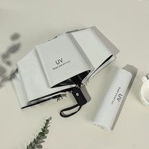 UV vinyl sun umbrella sunscreen sunshade umbrella UV protection women's three folding advertising umbrella wholesale custom logo