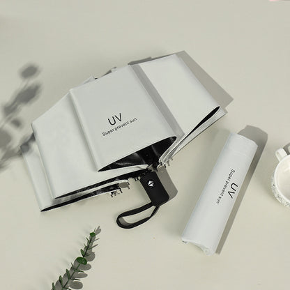 UV Automatic Vinyl Sunscreen Anti-ultraviolet Women's Parasols Advertising Umbrellas Sun Umbrellas Sun Umbrellas Wholesale Can Be Customized Logo