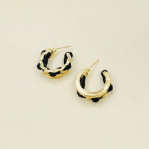 XP17 Exquisite Super Flash Mesh Yarn Zircon Earrings Women's Ins Trendy Light Luxury Niche High-end Design Pendant Stud Earrings