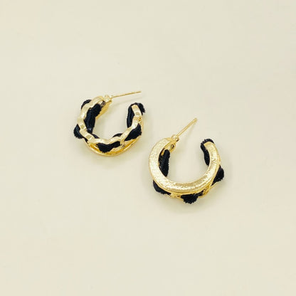 XP17 Exquisite Super Flash Mesh Yarn Zircon Earrings Women's Ins Trendy Light Luxury Niche High-end Design Pendant Stud Earrings