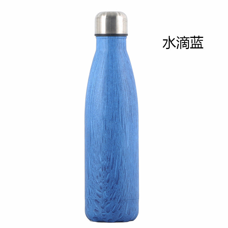 Source Factory Cross-border Exclusive Supply of Amazon 304 Stainless Steel Sports Kettle Gift Cup Coke Bottle Thermos Cup