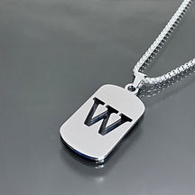 Hot-selling High-end Hollow Letter Titanium Steel Necklace Men's and Women's Clothing Stainless Steel Accessories Niche Jewelry Wholesale