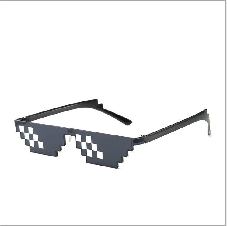 New Mosaic Glasses, Two-dimensional Sunglasses, My World Personalized Pixel Sunglasses Wholesale