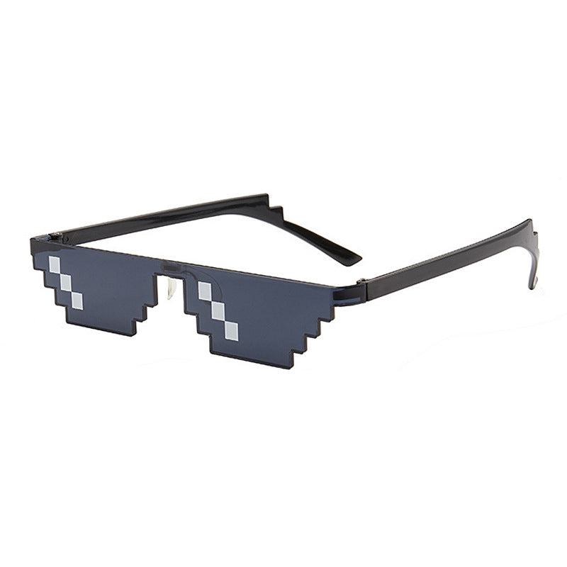 New Mosaic Glasses, Two-dimensional Sunglasses, My World Personalized Pixel Sunglasses Wholesale