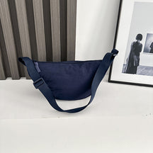 Shoulder Bag Japanese Bag Autumn Women's 2025 New Messenger Bag Versatile Underarm Bag Moon Tooth Bag Fashion Dumpling Bag